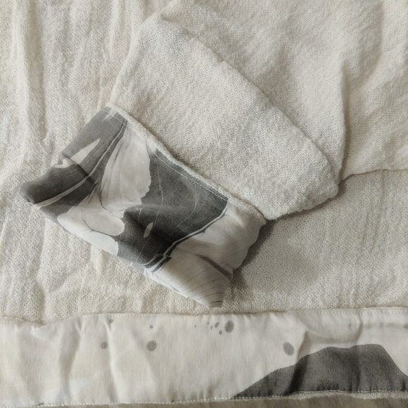 JAMIE + THE JONES open weave marble sweater - Picture 8 of 8